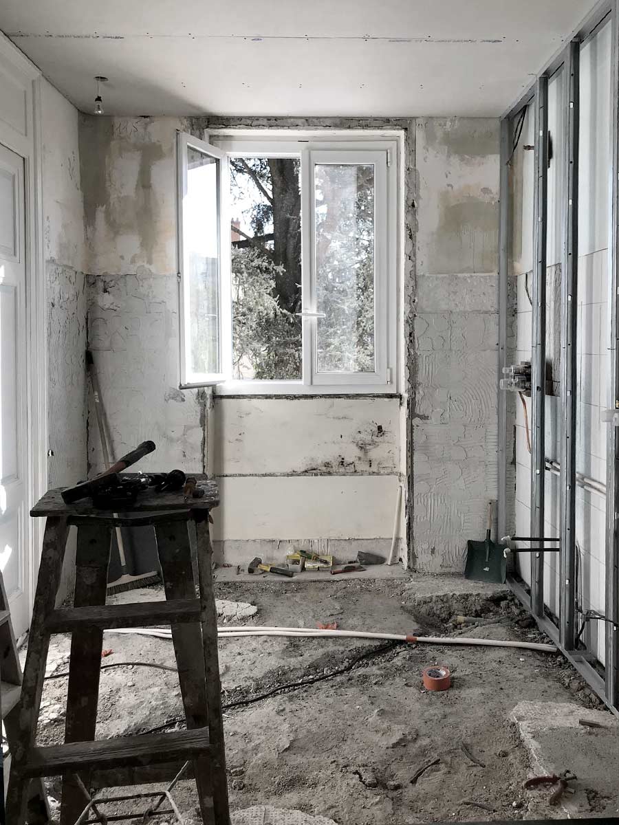 Salle de bains Écully — Pendant