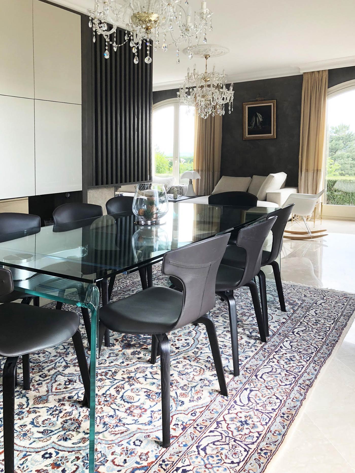 Salon Baccarat — Après